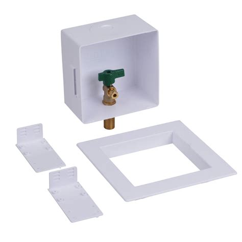 oatey steel ice maker box|ice maker outlet boxes.